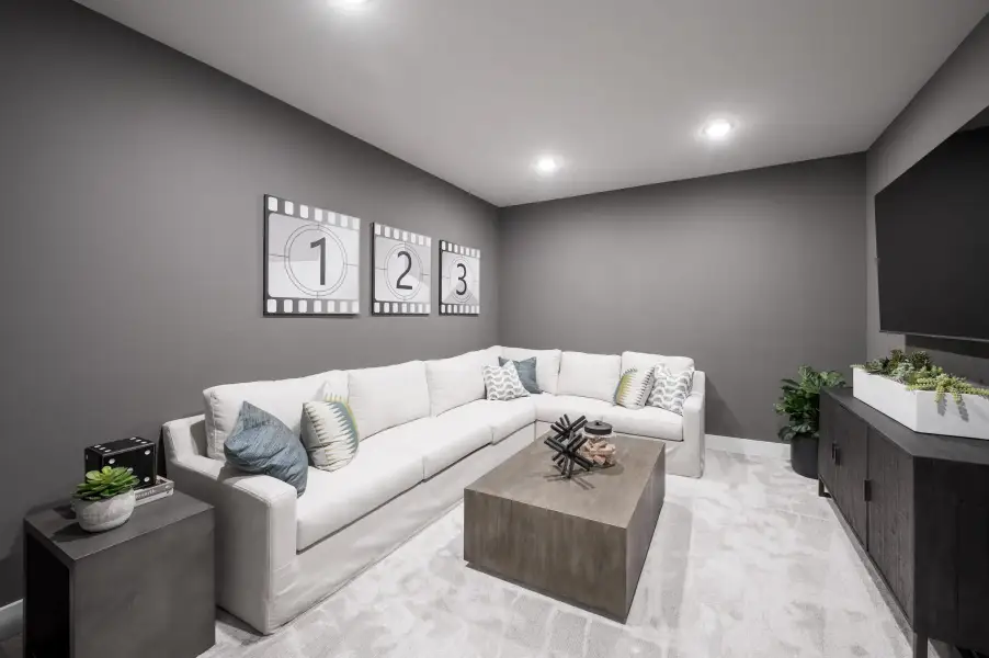 Furnished interior view inside a new home in Sienna 60’, Missouri City (Image 28). Furnished interior view inside a new home in Sienna 60’, Missouri City (Image 28).