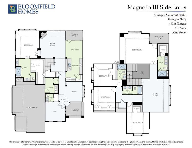 2D floor plan layout of this home in Glenbrook, Red Oak, TX (Image 2).
