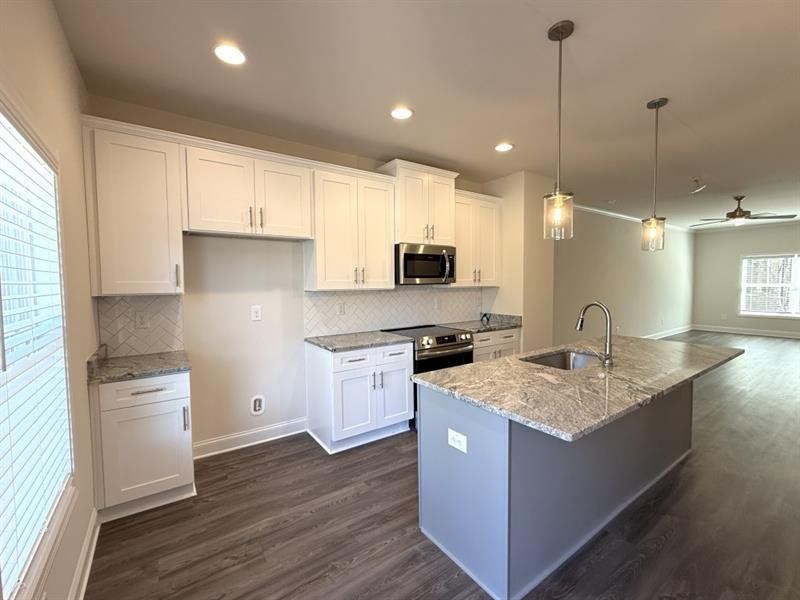 Furnished interior view inside a new home in Magnolia Grove, Mableton (Image 7).