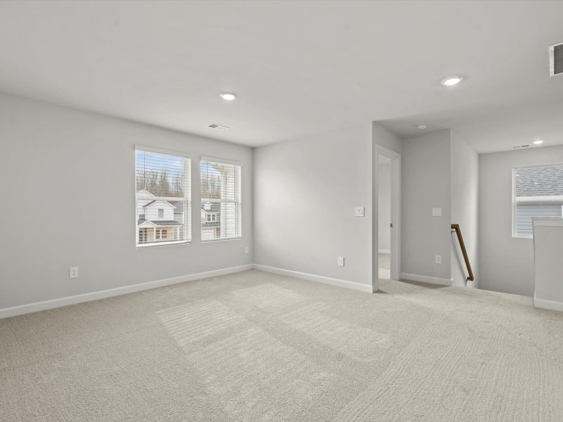 Spacious, unfurnished interior of a new home in Collier Ridge, Moore (Image 14). Spacious, unfurnished interior of a new home in Collier Ridge, Moore (Image 14).