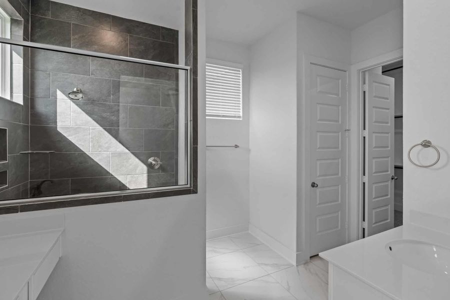 Furnished interior view inside a new home in Buffalo Crossing – New Phase Now Preselling, Cibolo (Image 6).