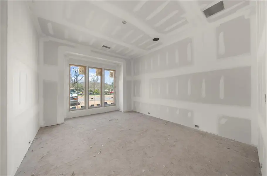 In-progress construction of a new home in , Canton, GA (Image 6).