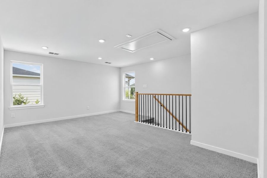 Spacious, unfurnished interior of a new home in Avalon at Cypress, Cypress (Image 27).