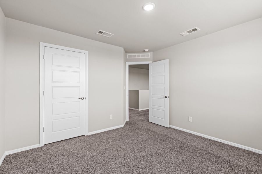 Representative unfurnished interior of a home built from the Gulfport by D.R. Horton in Yukon Ridge, Odessa (Image 23). Representative unfurnished interior of a home built from the Gulfport by D.R. Horton in Yukon Ridge, Odessa (Image 23).