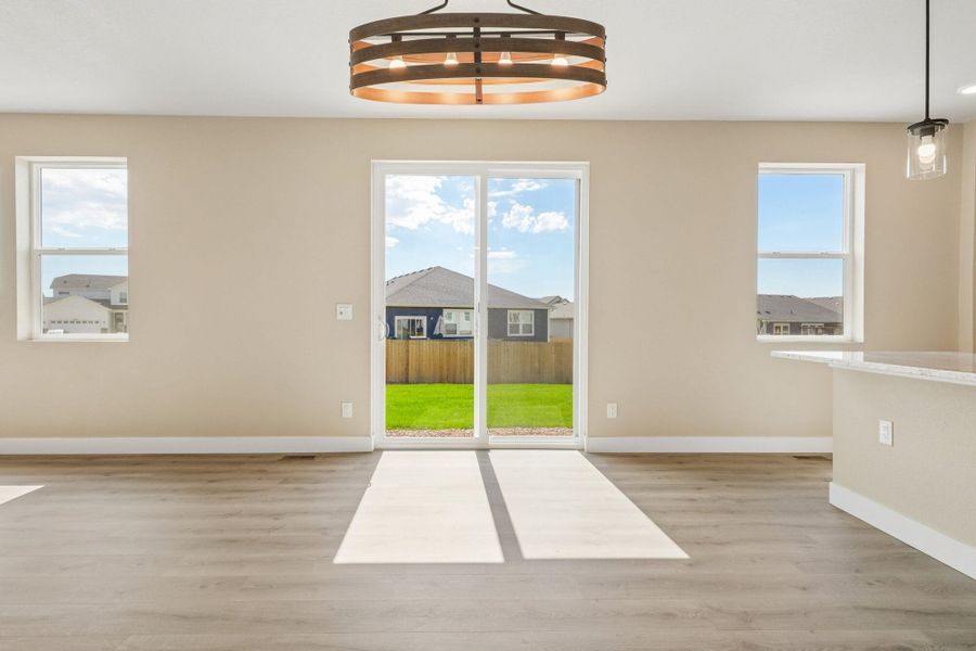 Spacious, unfurnished interior of a new home in The Glen, Colorado Springs (Image 31). Spacious, unfurnished interior of a new home in The Glen, Colorado Springs (Image 31).