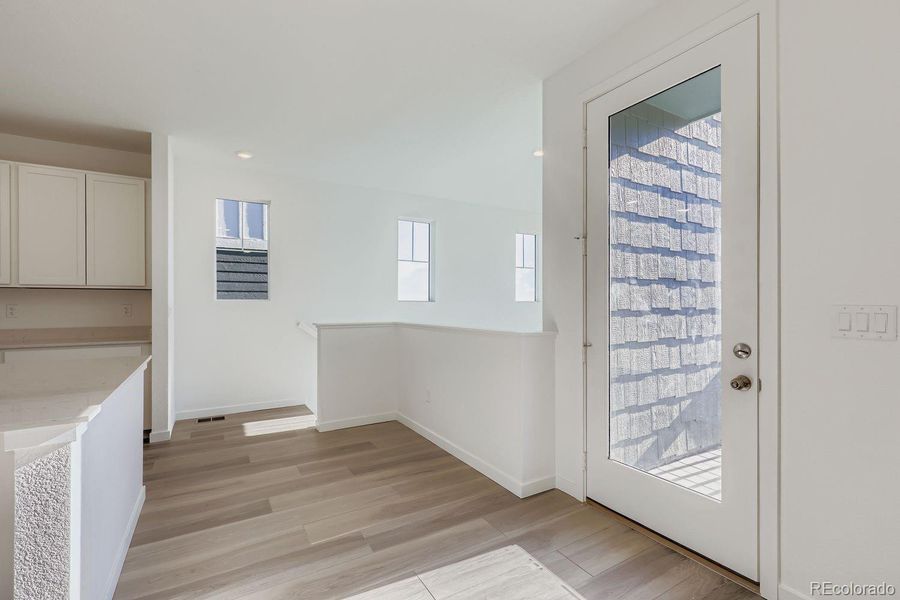 Furnished interior view inside a new home in , Thornton (Image 8). Furnished interior view inside a new home in , Thornton (Image 8).