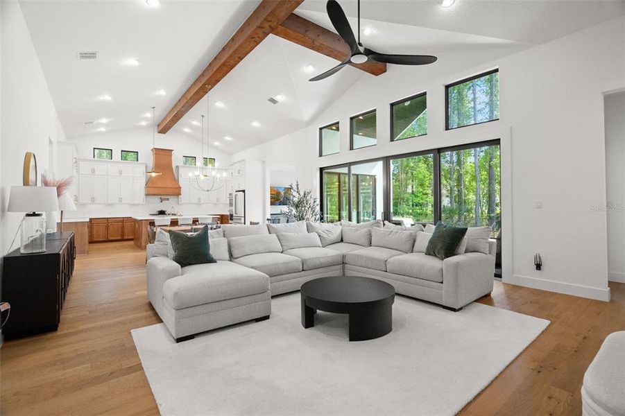 Furnished interior view inside a new home in , Brooksville (Image 19).