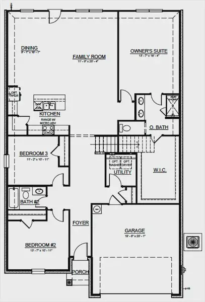 2D floor plan layout for the Ellerdale by Cambridge Homes in Rolling Ridge, Van Alstyne, TX (Image 9). 2D floor plan layout for the Ellerdale by Cambridge Homes in Rolling Ridge, Van Alstyne, TX (Image 9).