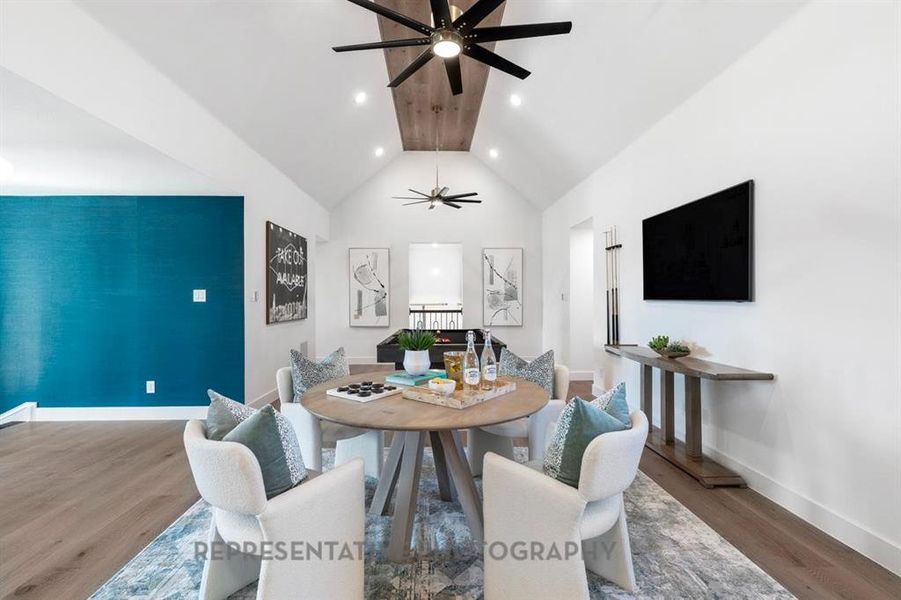 Furnished interior view inside a new home in The Parks at Wilson Creek, Celina (Image 11).