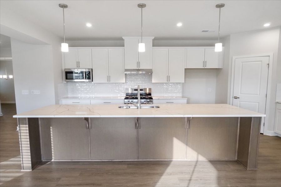 Furnished interior view inside a new home in Canterbrook Farms 2-Story, Fountain Inn (Image 5).
