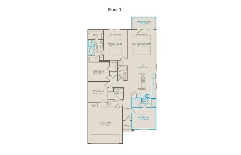 Floor plan for home