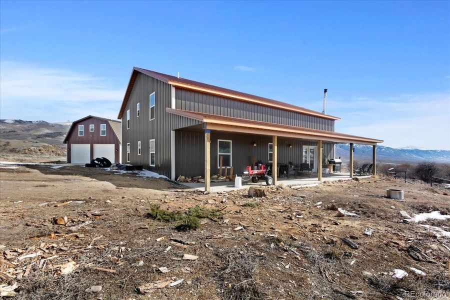 In-progress construction of a new home in , Poncha Springs, CO (Image 40).