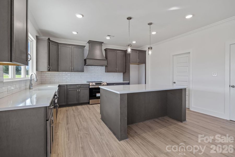 Furnished interior view inside a new home in , Monroe (Image 5).