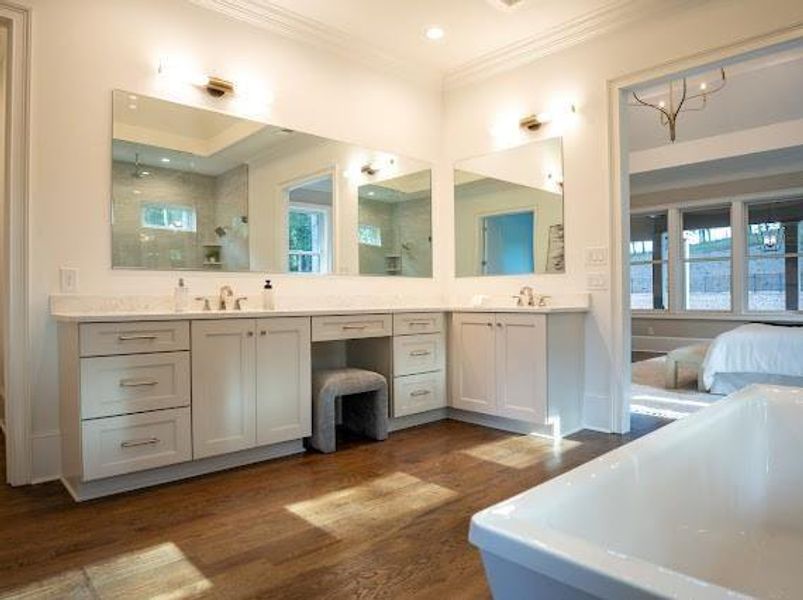 Furnished interior view inside a new home in , Athens (Image 39).