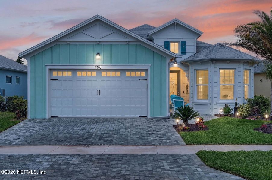Front exterior of a new home in , Daytona Beach, FL, highlighting curb appeal (Image 2). Front exterior of a new home in , Daytona Beach, FL, highlighting curb appeal (Image 2).