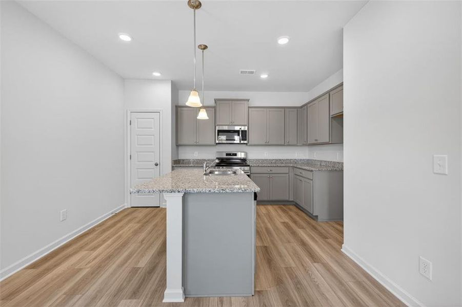Furnished interior view inside a new home in Longbrooke, Rome (Image 11).