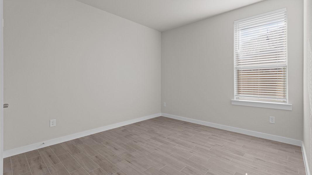 Representative unfurnished interior of a home built from the BLANCO by D.R. Horton in Northwest Passage, Midland (Image 23). Representative unfurnished interior of a home built from the BLANCO by D.R. Horton in Northwest Passage, Midland (Image 23).