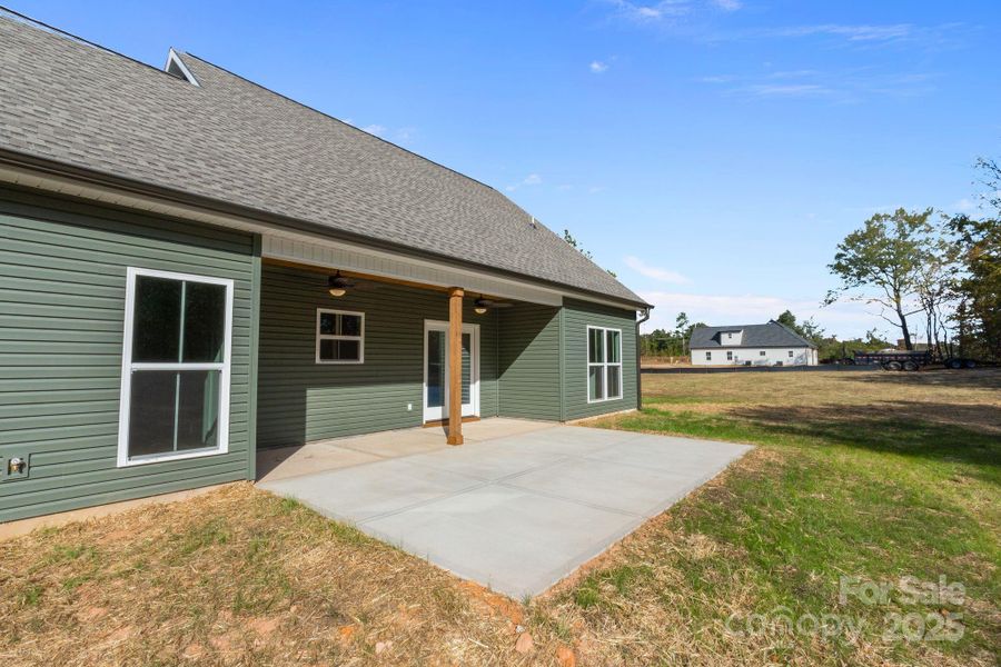 Exterior details and patio area of a home in , Clover (Image 25). Exterior details and patio area of a home in , Clover (Image 25).