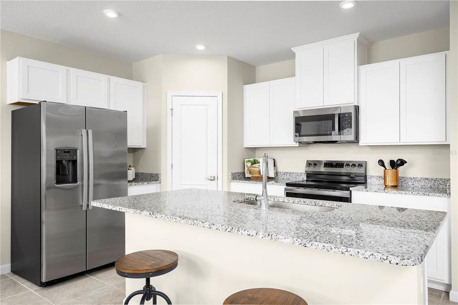 Furnished interior view inside a new home in Crystal Lake Preserve, Dundee (Image 4).