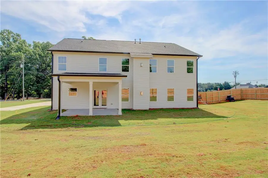 Exterior details and patio area of a home in , Covington (Image 19).
