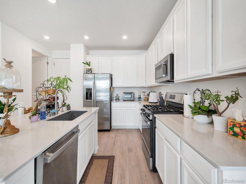 Furnished interior view inside a new home in Green Gables, Denver (Image 12).