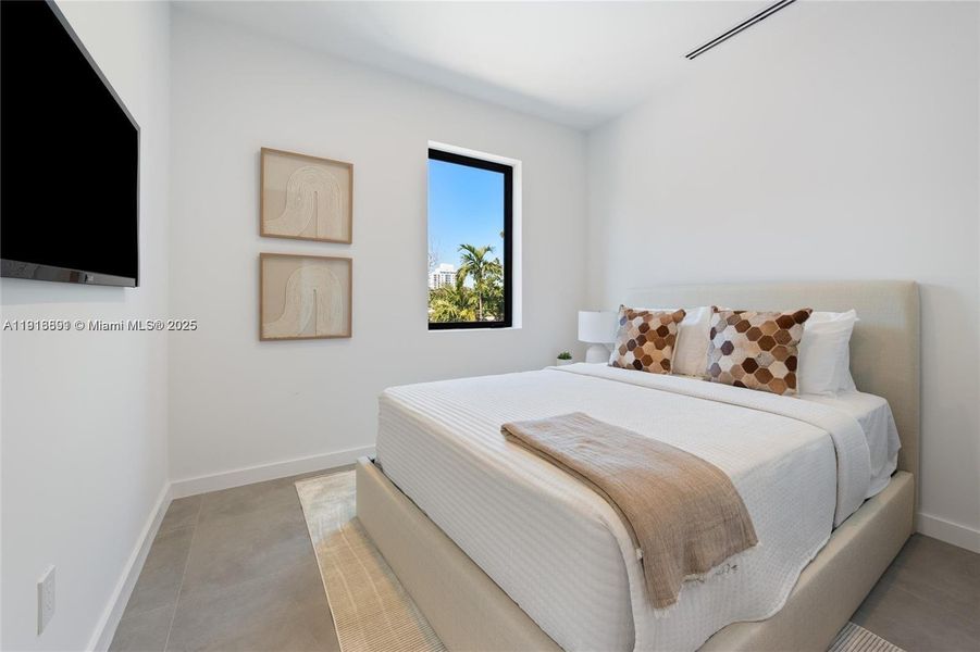 Furnished interior view inside a new home in , Miami (Image 15).