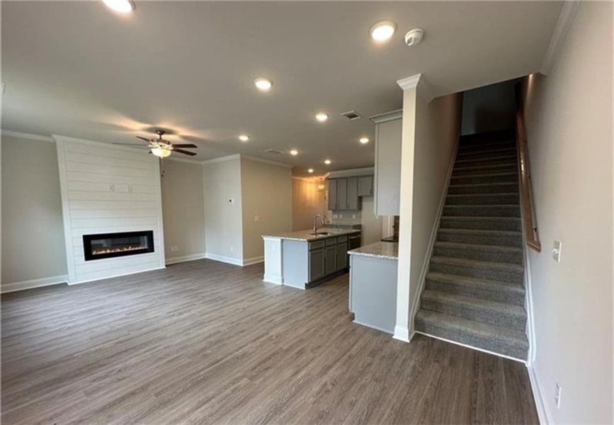 Spacious, unfurnished interior of a new home in Mulberry Summit, Flowery Branch (Image 10).