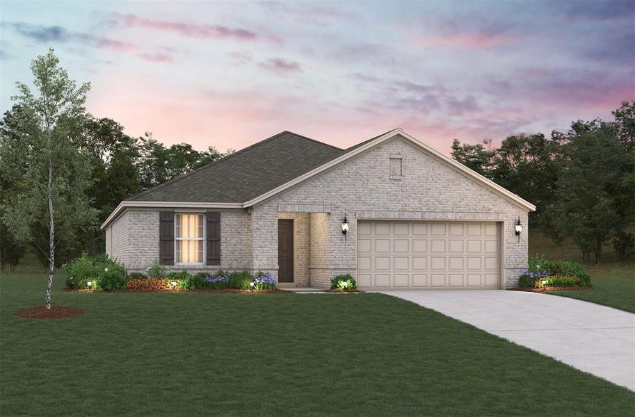 Beazer Homes Stark Farms Teton plan