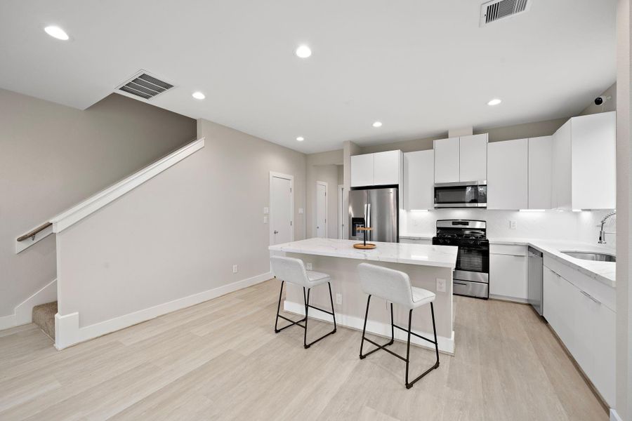Furnished interior view inside a new home in Scranton Estates, Houston (Image 25).