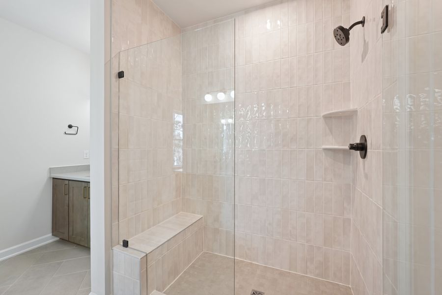 Close-up of interior finishes inside a home in Summit At Homestead, Chapel Hill (Image 9).