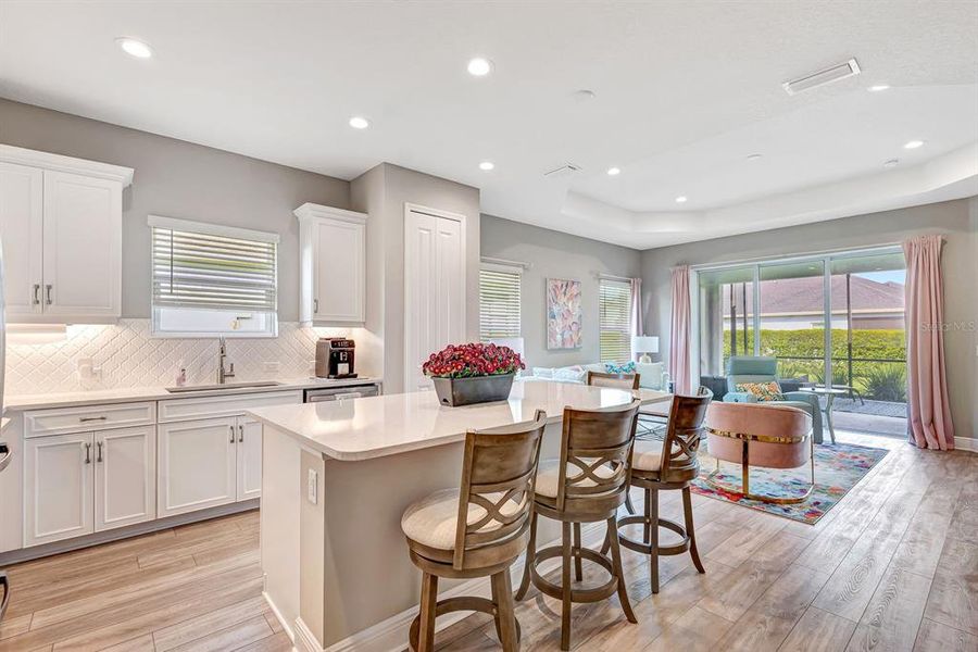 Furnished interior view inside a new home in , Parrish (Image 6).