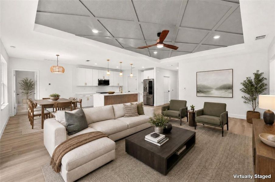 Furnished interior view inside a new home in , Ocala (Image 7).