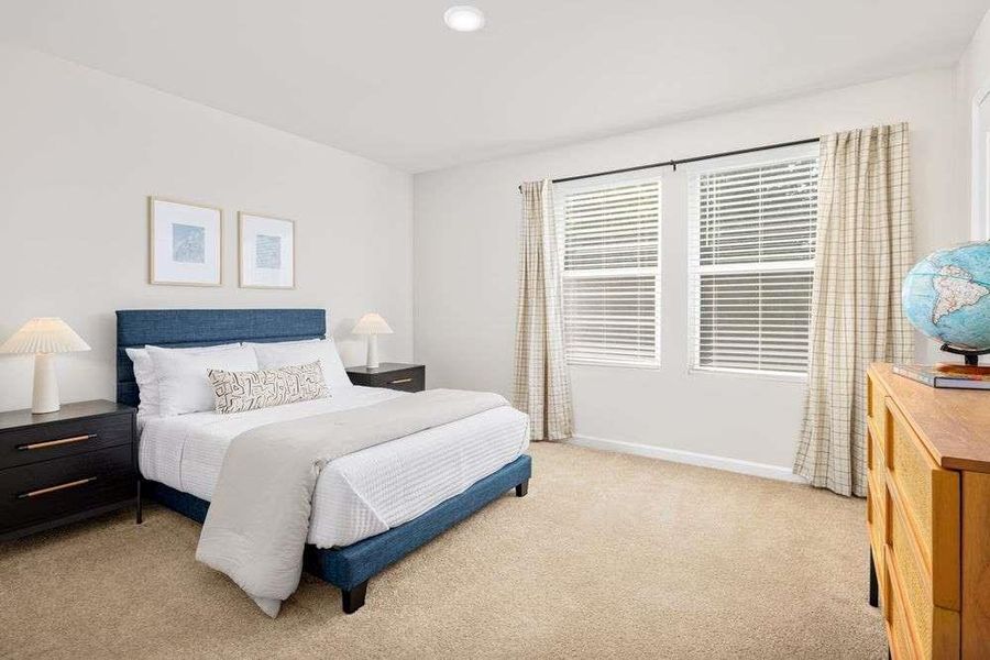 Furnished interior view inside a new home in The Woodlands Preserve, Jackson (Image 16).
