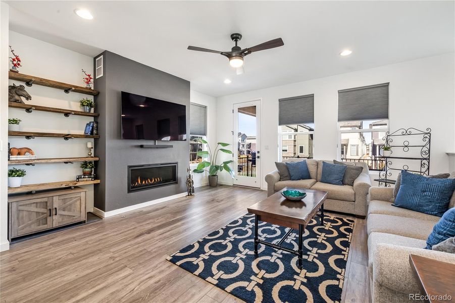 Furnished interior view inside a new home in , Parker (Image 17). Furnished interior view inside a new home in , Parker (Image 17).