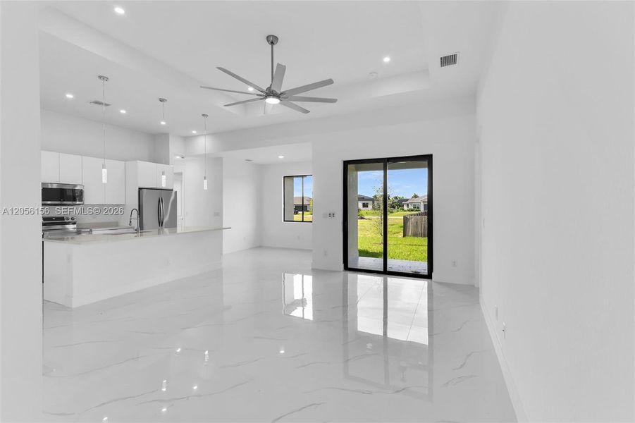 Spacious, unfurnished interior of a new home in , Cape Coral (Image 18). Spacious, unfurnished interior of a new home in , Cape Coral (Image 18).