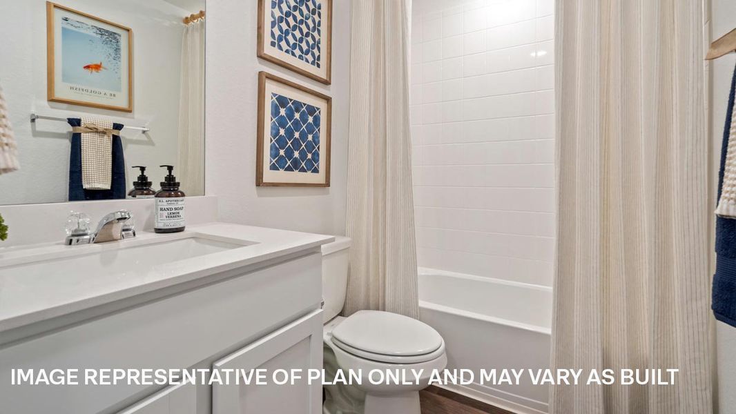 Furnished interior view inside a new home in Durango, Mustang Ridge (Image 19).