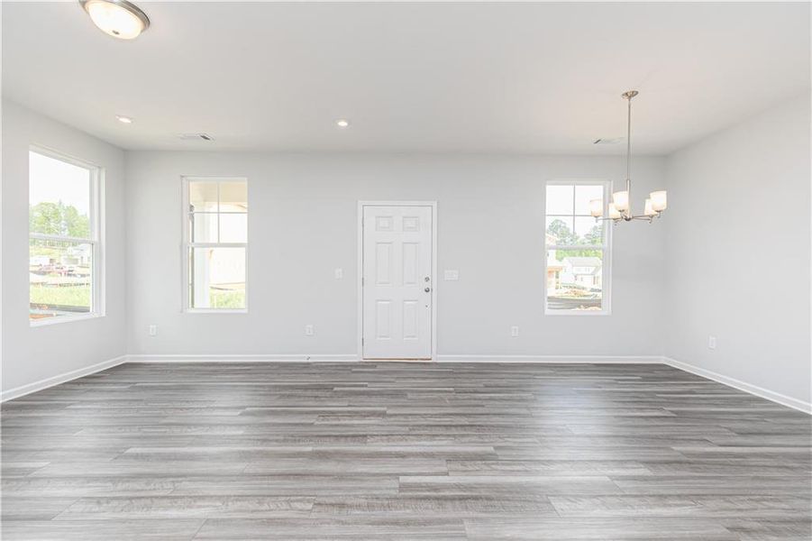 Spacious, unfurnished interior of a new home in , Powder Springs (Image 12). Spacious, unfurnished interior of a new home in , Powder Springs (Image 12).