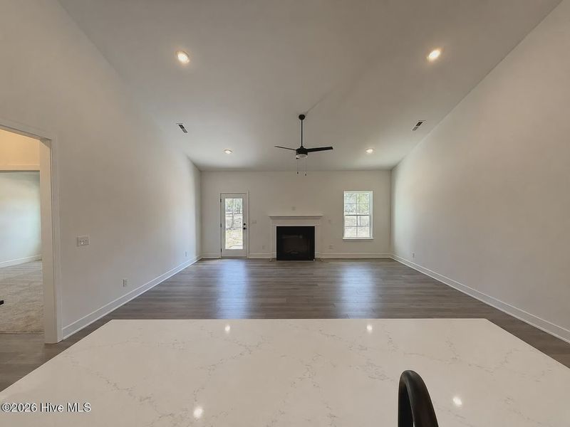 Spacious, unfurnished interior of a new home in Wood Creek Landing, Leland (Image 7).