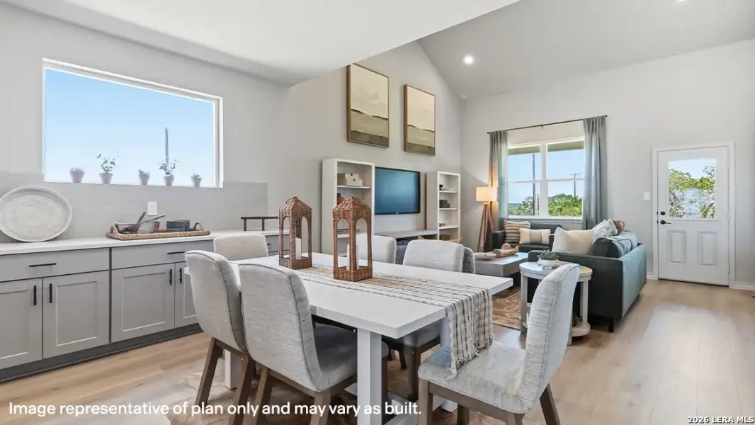Furnished interior view inside a new home in Riverstone at Westpointe, San Antonio (Image 6).