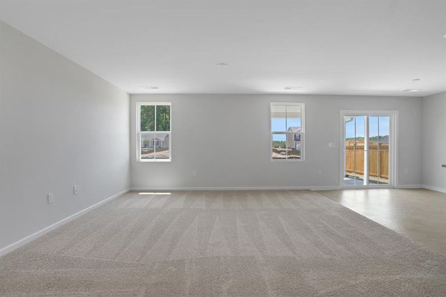 Spacious, unfurnished interior of a new home in Riverside at Calhoun, Calhoun (Image 18).