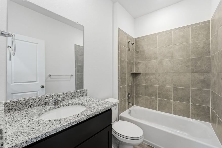Furnished interior view inside a new home in Longview, Del Valle (Image 8).