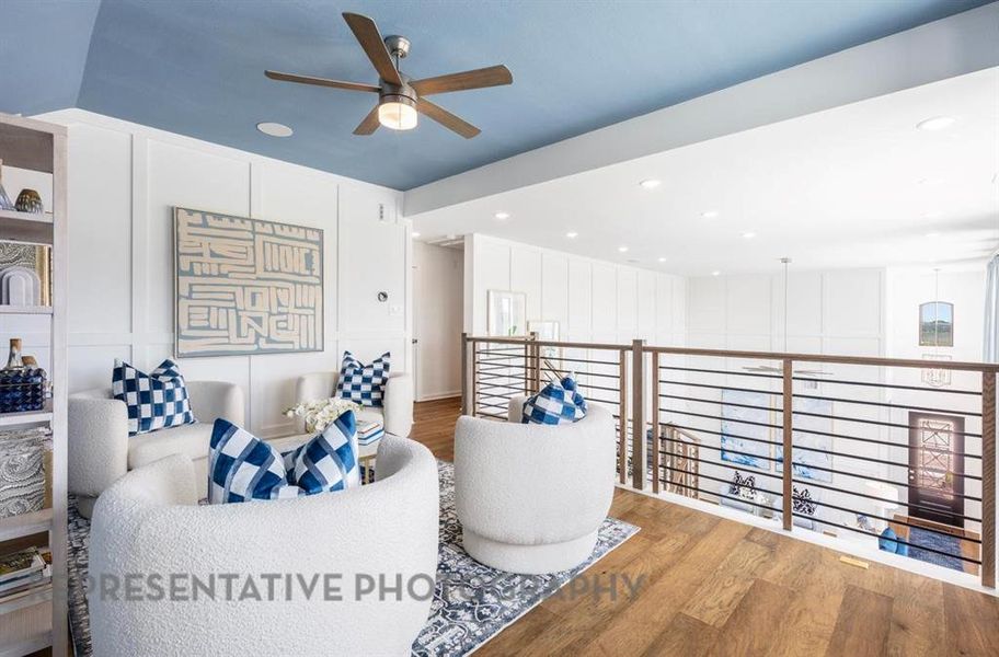 Furnished interior view inside a new home in , Midlothian (Image 24).