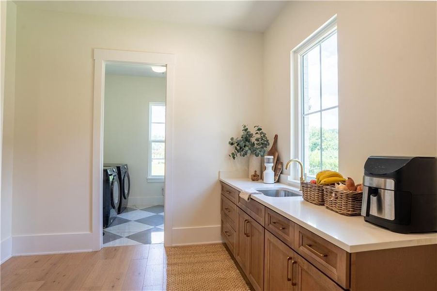 Furnished interior view inside a new home in , Maysville (Image 16).