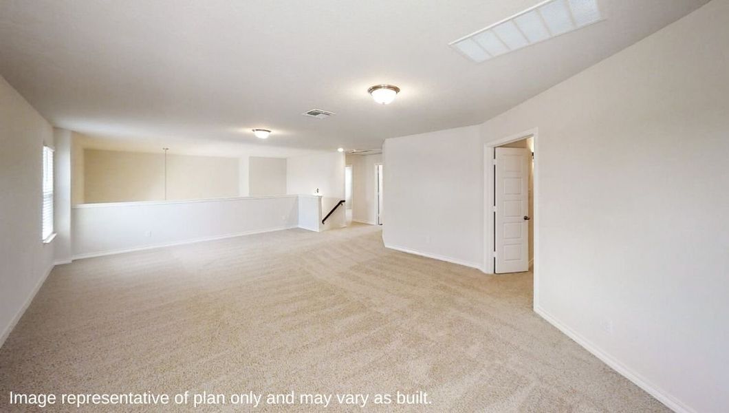 Representative unfurnished interior of a home built from the The Stallion by D.R. Horton in Riverstone at Westpointe, San Antonio (Image 18). Representative unfurnished interior of a home built from the The Stallion by D.R. Horton in Riverstone at Westpointe, San Antonio (Image 18).