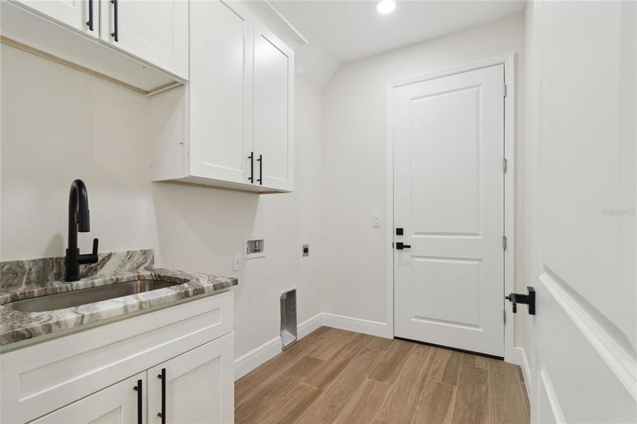 Laundry room- Door to the garage