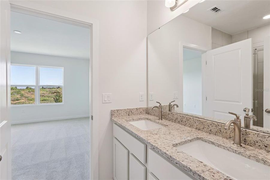 Furnished interior view inside a new home in Hamilton Bluff, Haines City (Image 14).