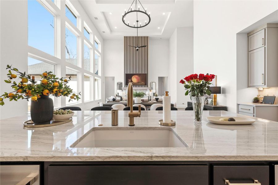 Furnished interior view inside a new home in Bentwood Farms, Montgomery (Image 22).