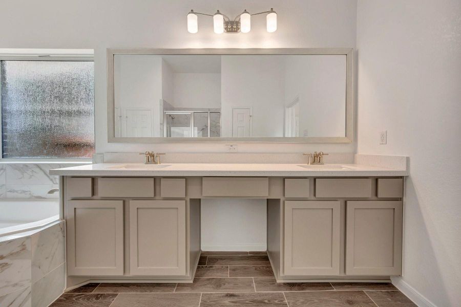 Spa-like owner's bath Spa-like owner's bath