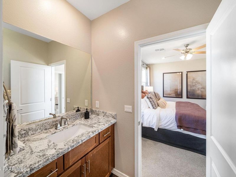 Furnished interior view inside a new home in South Ranch Southern Collection, Prescott (Image 15).
