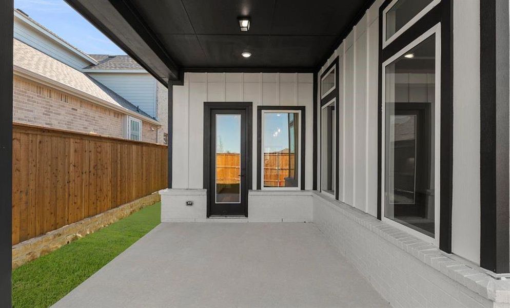 Covered Patio Representative Photo